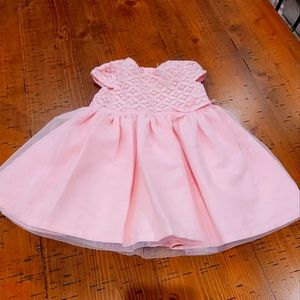 Baby Girls Pink Dress - 6 months